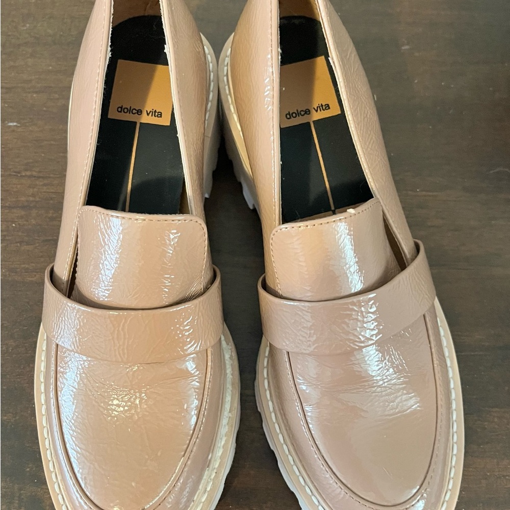 Dolce Vita Women's Blush Patent Penny Loafers